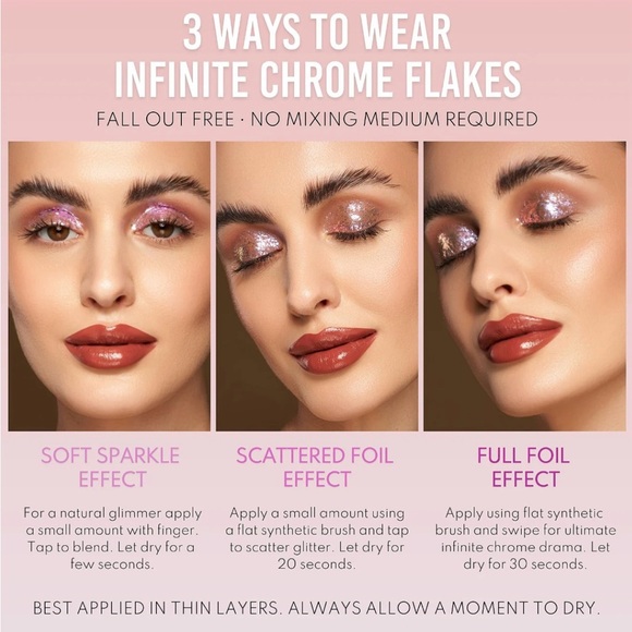 Danessa Myricks Chrome Flakes in Stardust Tone +free gift …AUTHENTIC!! - Picture 8 of 9